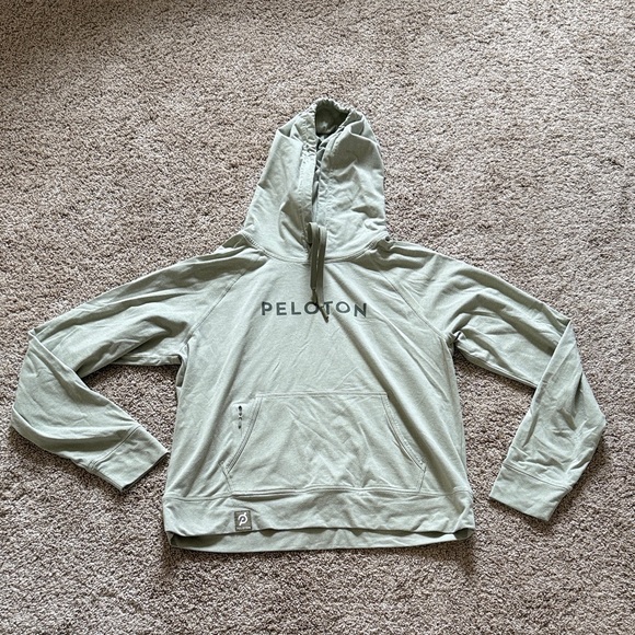 Peloton Tops - Peloton Sage Green Pullover Hoodie
